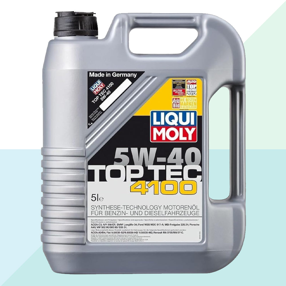 Liqui Moly Kit Top Tec 4100 5W40 C3 BMW Olio Motore Sintetico 5 LT + Ceratec 9511+3721 (9081167020369)