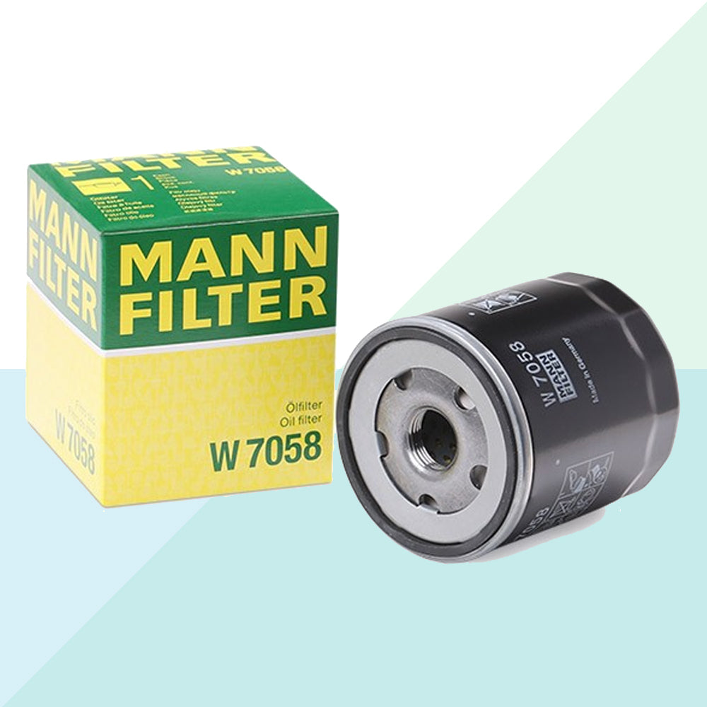 Mann-Filter W7058 Filtro Olio per Citroen Fiat Lancia Opel Peugeot Suzuki Toyota (9915366572369)
