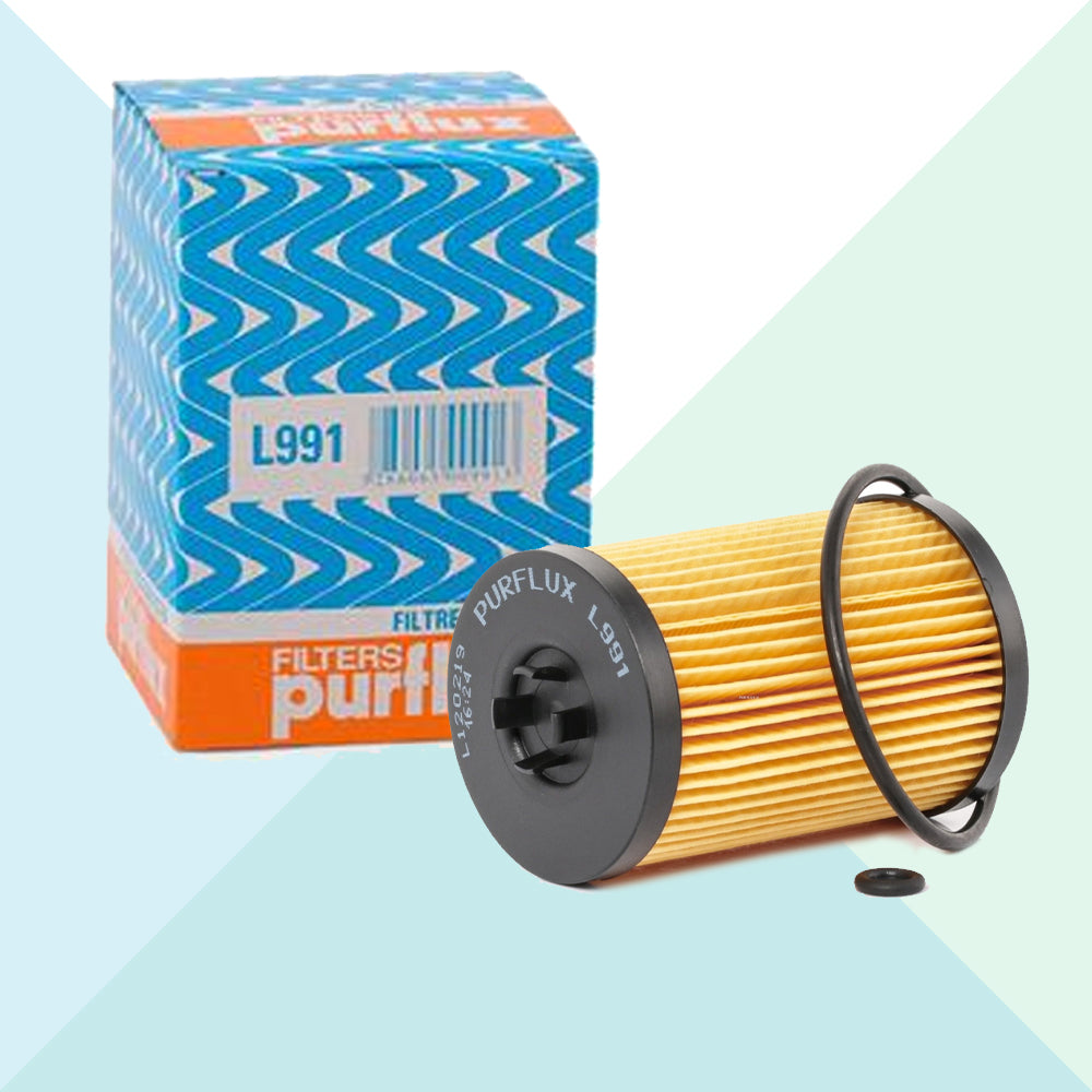 Purflux L991 Filtro Olio Cartuccia Filtro per Audi Seat Skoda Volkswagen (8701950918993)