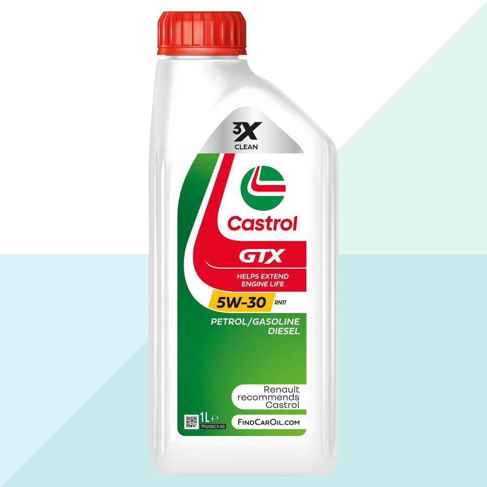 Castrol GTX 15F6E4Olio Motore Auto 5W30 RN17 C3 Renault OEM RN17 MB 226.52 1 Litro (9786325991761)