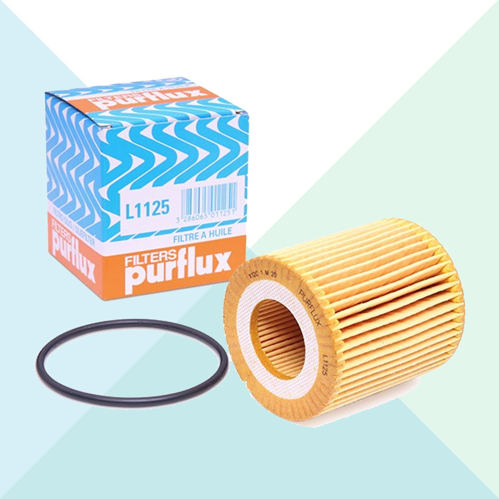 Purflux L1125 Filtro Olio Cartuccia Filtro per Citroen DS Ford Opel Peugeot Toyota (8997732319569)