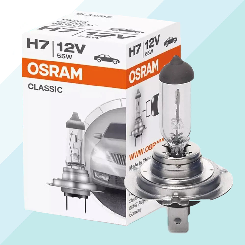 Lampadina Auto OSRAM H7 12V/55W - Confezione Da 2, Flusso Luminoso 1500lm, Tipo PX26d - Foto 8