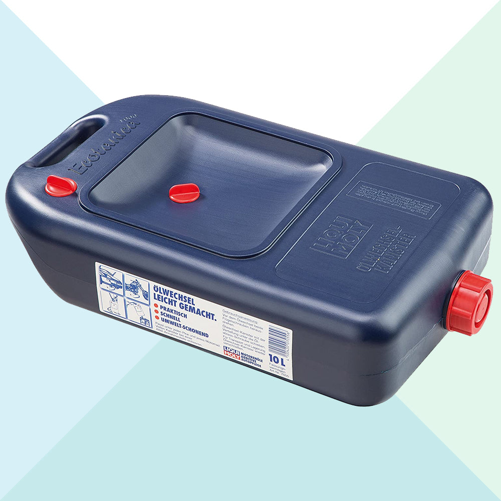 Liqui Moly 7055 Tanica per il Cambio Olio Motore Capienza 10 Litri con Vite Sfiato (8702652350801)
