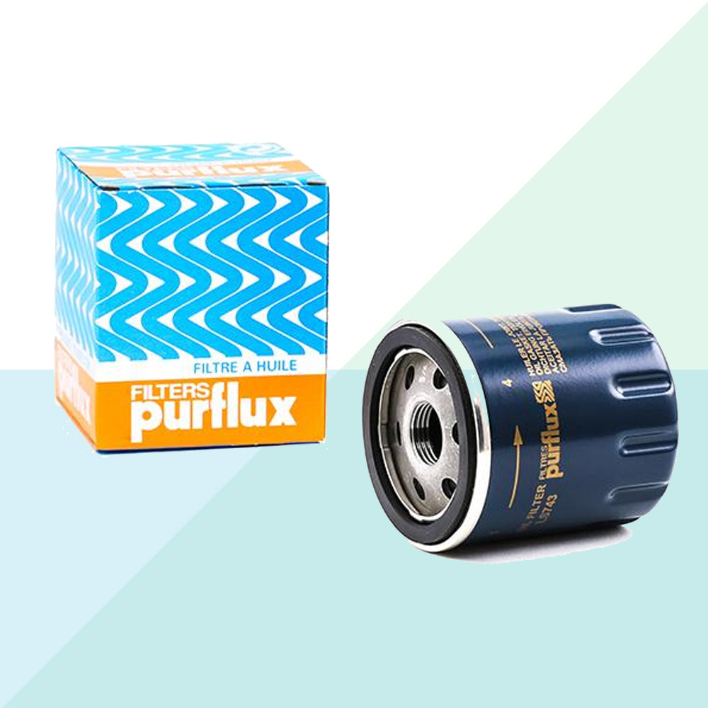 Purflux LS743 Filtro Olio Filtro ad Avvitamento per Citroen Fiat Peugeot Suzuki Toyota (8783799091537)
