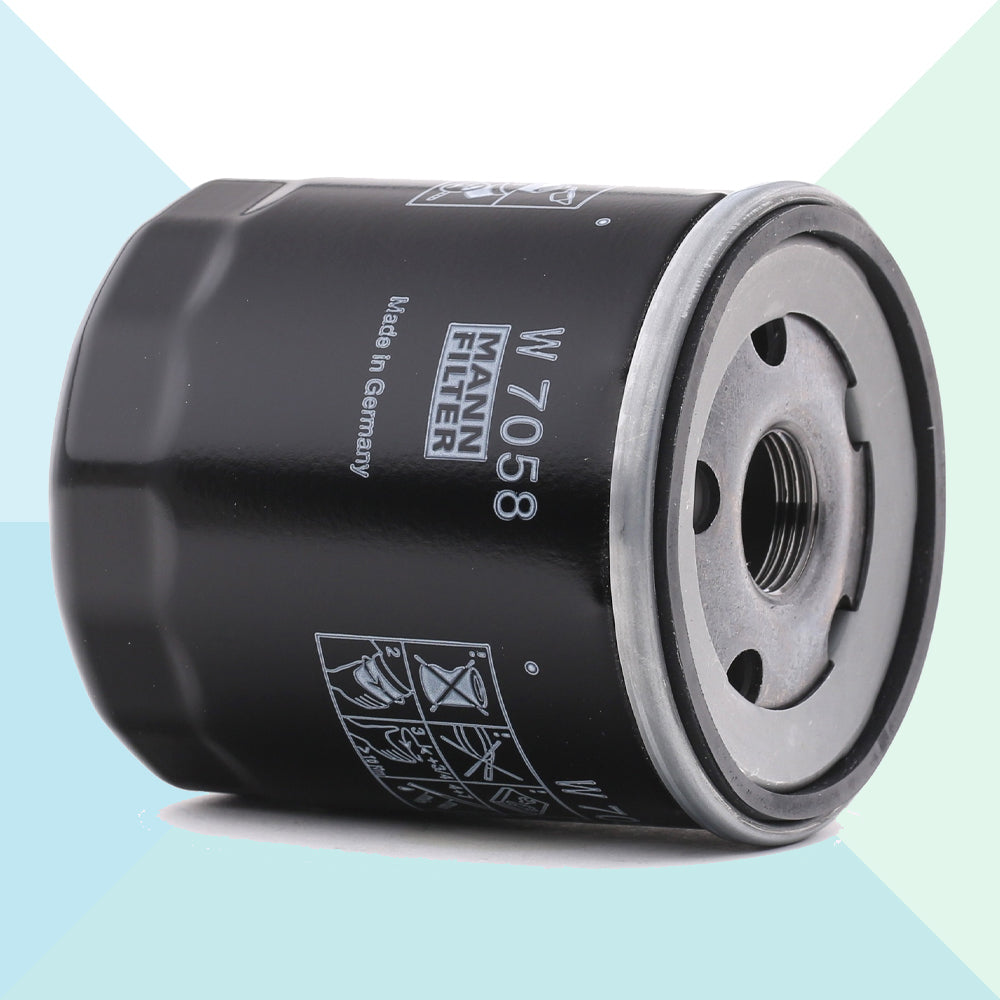 Mann-Filter W7058 Filtro Olio per Citroen Fiat Lancia Opel Peugeot Suzuki Toyota (9915366572369)