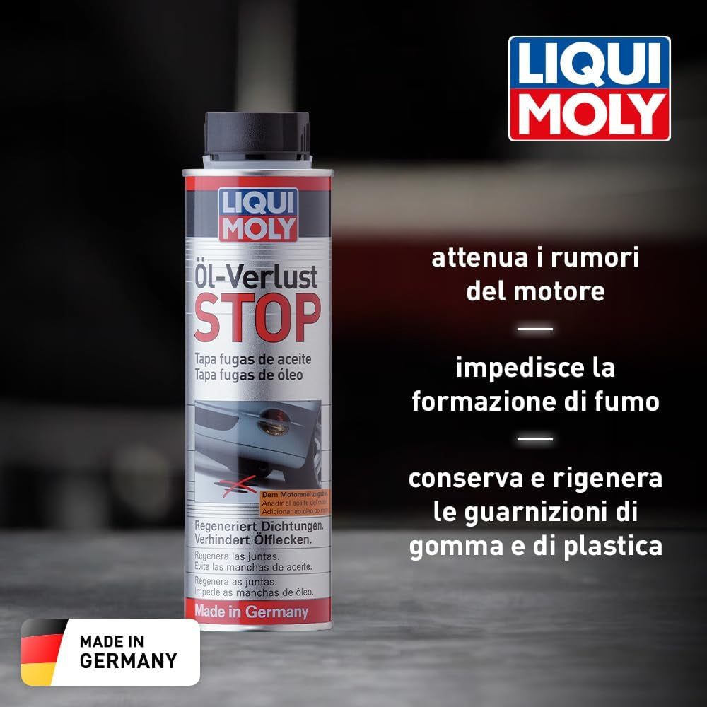 Liqui Moly 1802 Additivo Stop Perdite Olio Anti Perdite Motor Oil Saver 300ML (7677573071068)