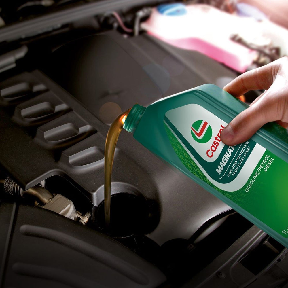 Castrol Magnatec 15F9CD Olio Motore Auto 5W20 E Ford WSS-M2C948-B 1 Litro (9784526537041)