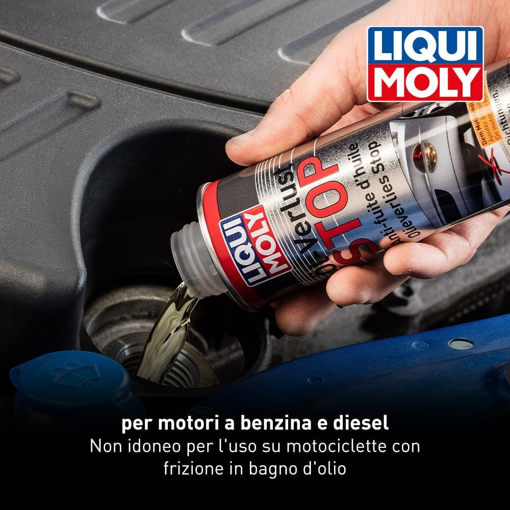 Liqui Moly 1802 Additivo Stop Perdite Olio Anti Perdite Motor Oil Saver 300ML (7677573071068)