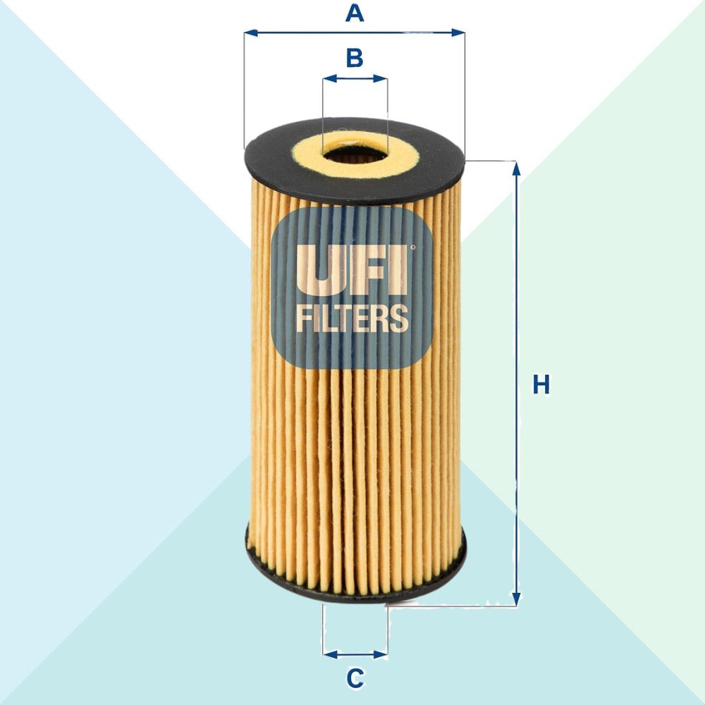 UFI 25.170.00 Filtro Olio per Fiat Mercedes Nissan Opel e Renault (10175419679057)