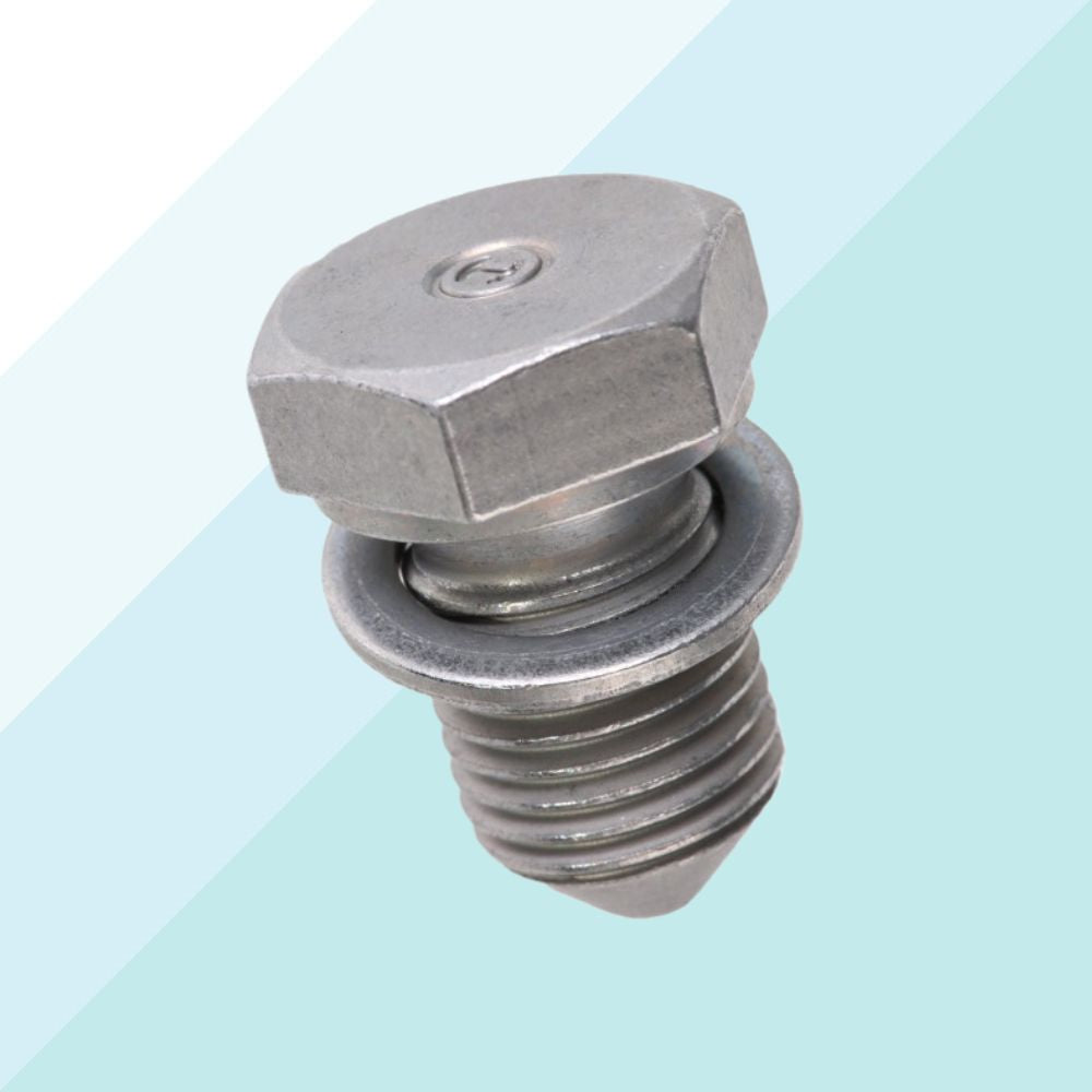 FEBI 15374 Tappo Coppa Olio con Anello Tenuta per Audi Ford Jeep Seat Skoda VW e Skoda (10364631351633)