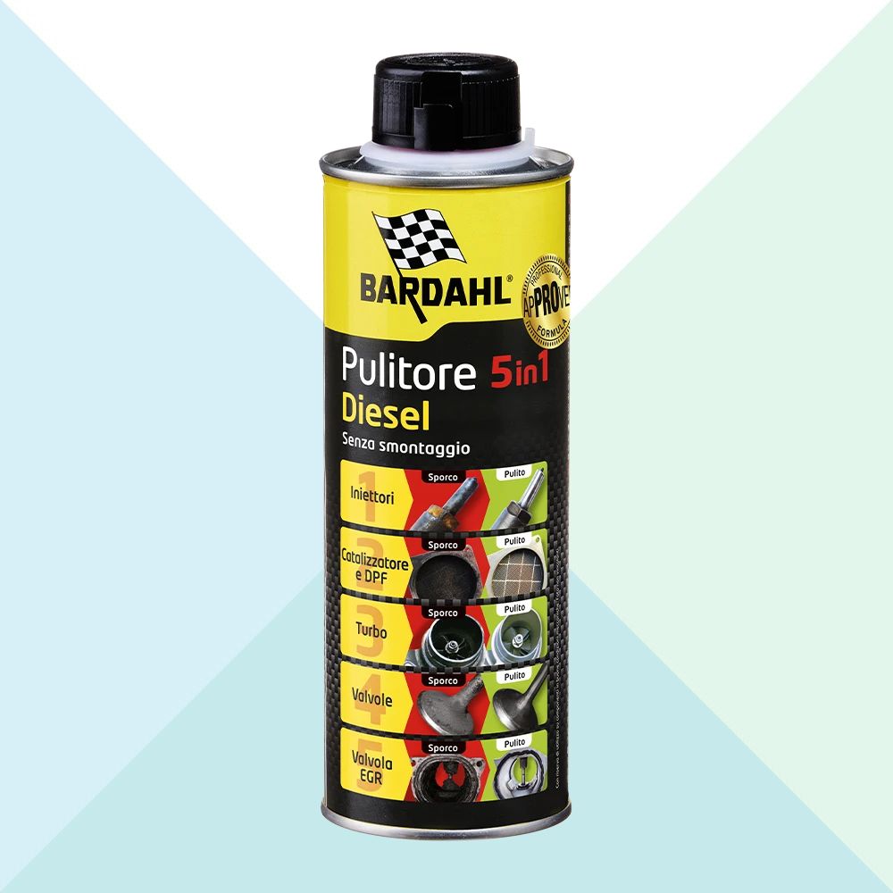 Bardahl 166031 Additivo Carburante Pulitore Diesel 5 in 1 500 ml (10195033653585)