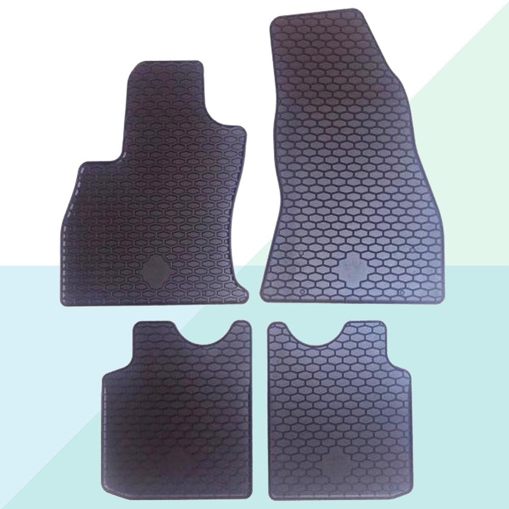 Cora Tappeti in Gomma Personalizzati 4 Pezzi Fiat 500L dal 2012 in poi 000132152 (6060395200670)