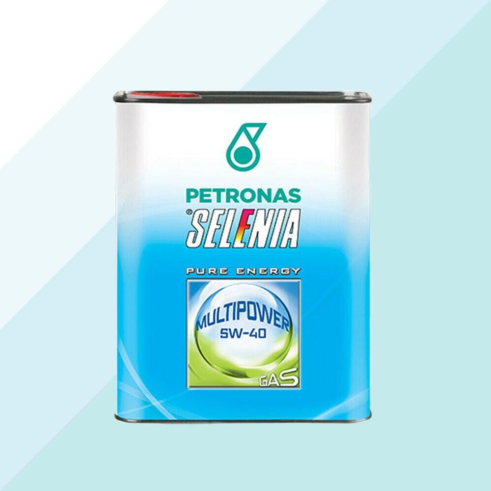 Selenia Olio Motore Originale 5W40 Multipower Gas Pure Energy Metano 1 Litro 14161639 (6015704203422)