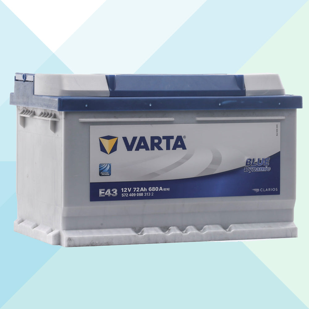 Varta Batteria Auto 72AH E43 Blue Dynamic 680A Spunto Polo Positivo a Destra 572409068 (7970289320156)