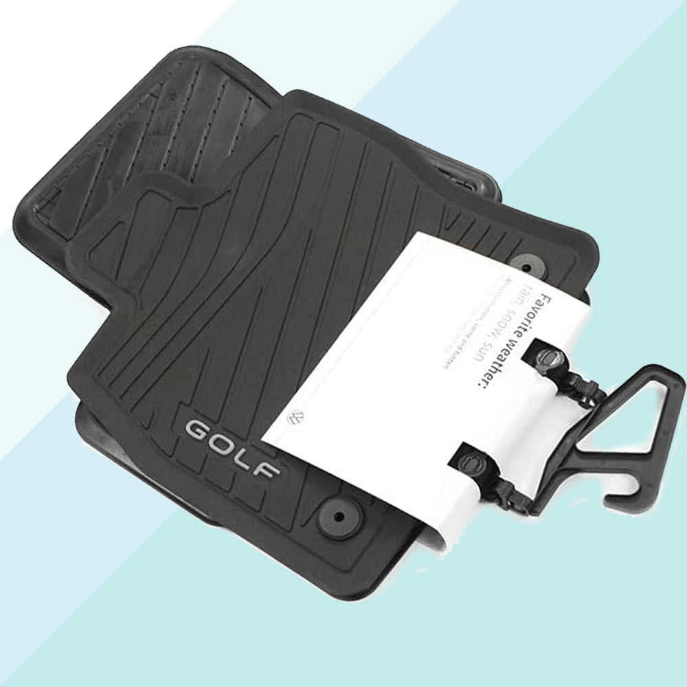 Tappetini gomma Volkswagen Golf VIII Anteriori e Posteriori Originali 5H106150082V (7939323265244)