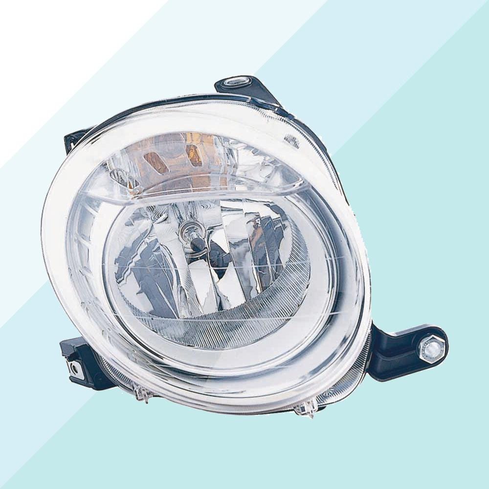 Faro Proiettore Anteriore Destro Superiore Per Fiat 500 2007-2015 21030 (6607305900190)