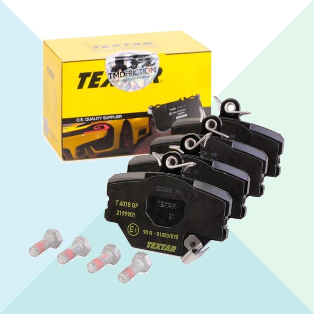 Textar Kit Pastiglie Freno Assiale Anteriore per Smart 451 ForTwo City Coupè 450 (6641097670814)