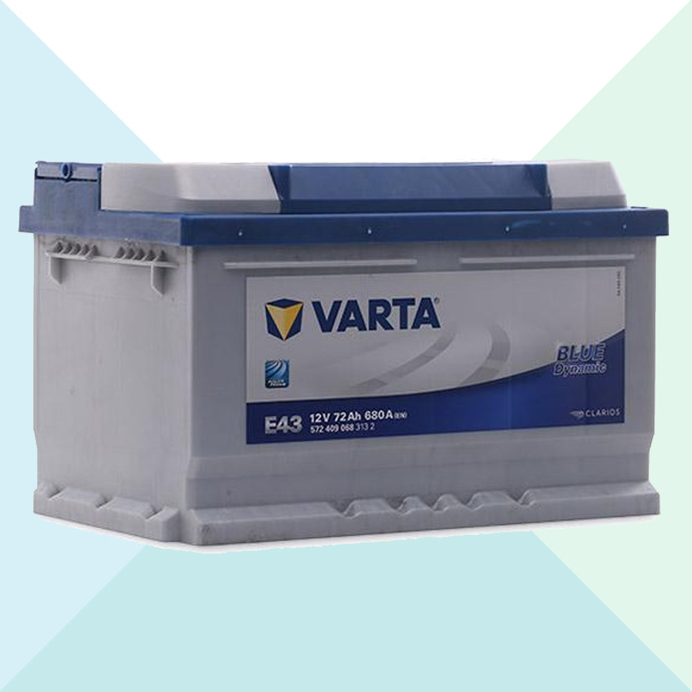 Varta Batteria Auto 72AH E43 Blue Dynamic 680A Spunto Polo Positivo a Destra 572409068 (7970289320156)