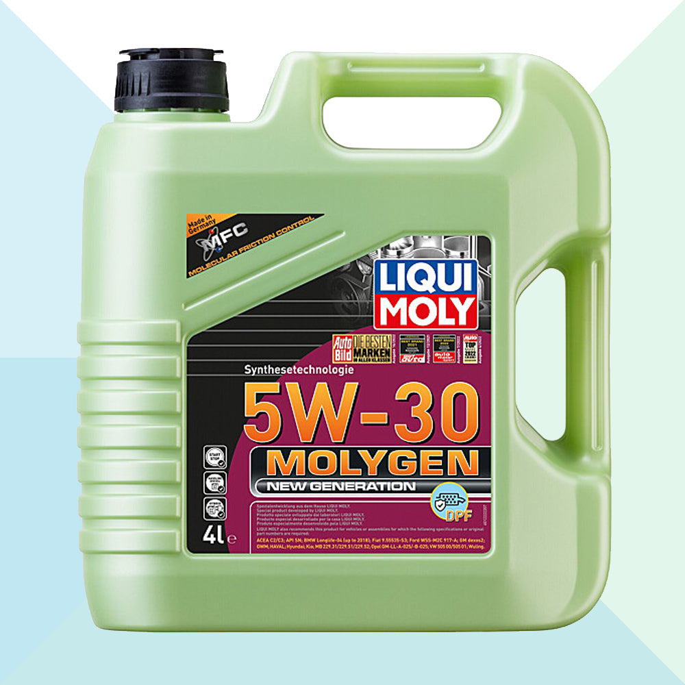 Liqui Moly 21225 Olio Motore Auto 5w30 Molygen New Generation C2/C3 4 Litri (7879295271132)