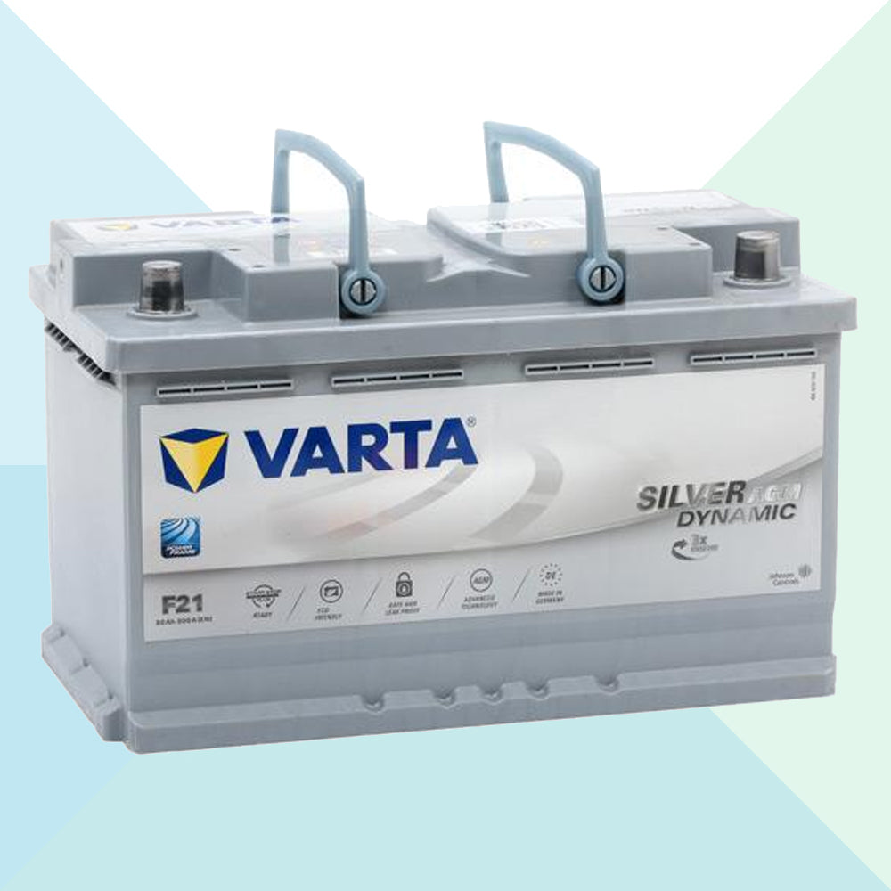 Batería Coche Varta AGM 80ah 12V 800A F21【219,90€】