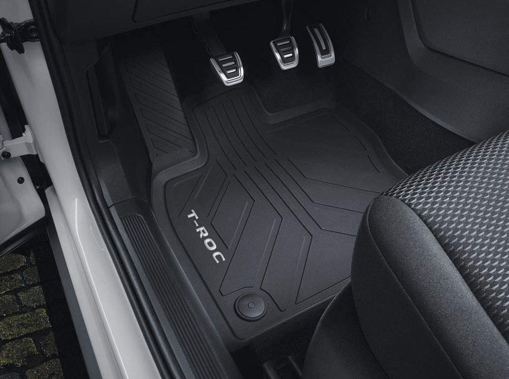 Tappetini gomma Volkswagen T-Roc Anteriori e Posteriori Originali 2GA06150082V (7895007756508)