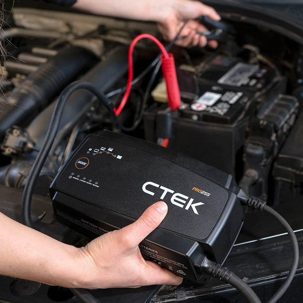 Ctek Pro25s Caricabatterie Professionale 12 Volt 25A Camper Suv Roulotte PRO25S (7789512229084)