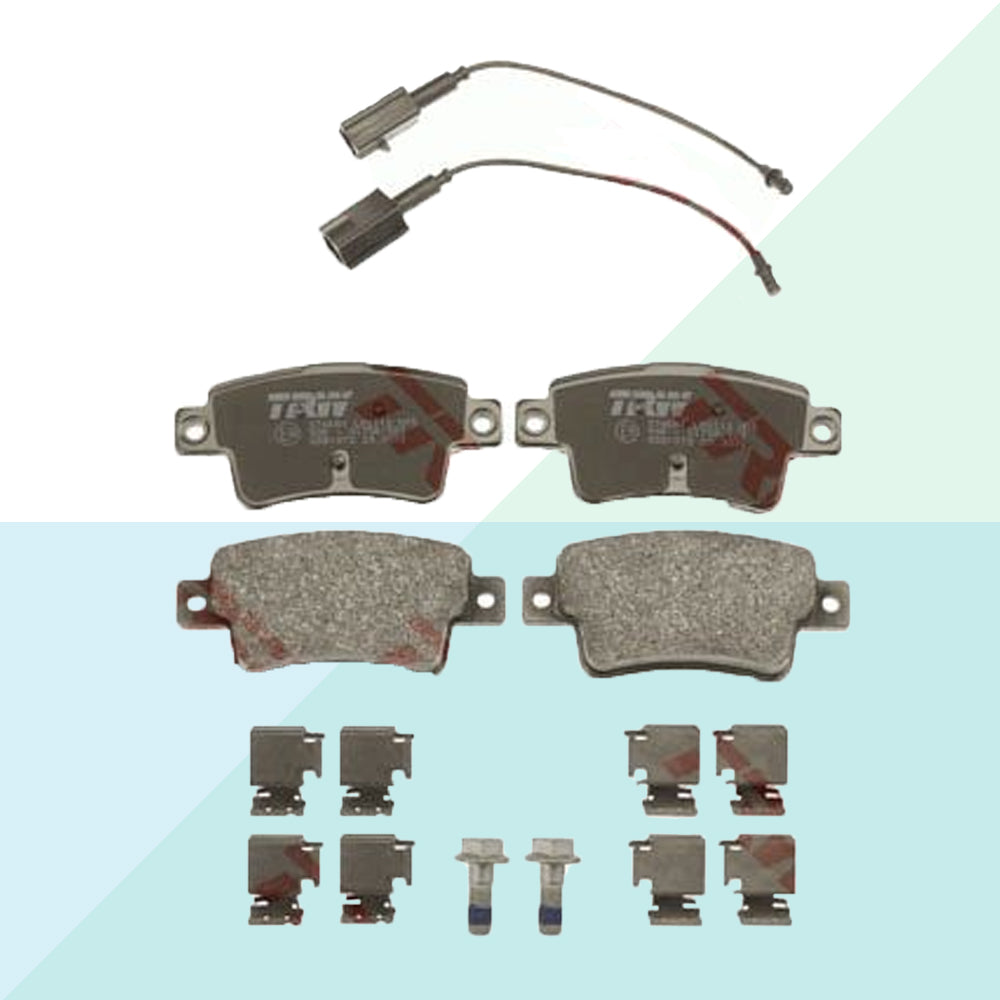 TRW Pastiglie Freno Assiale Posteriore Fiat Punto 1.4 GDB1872 (5869471531166)