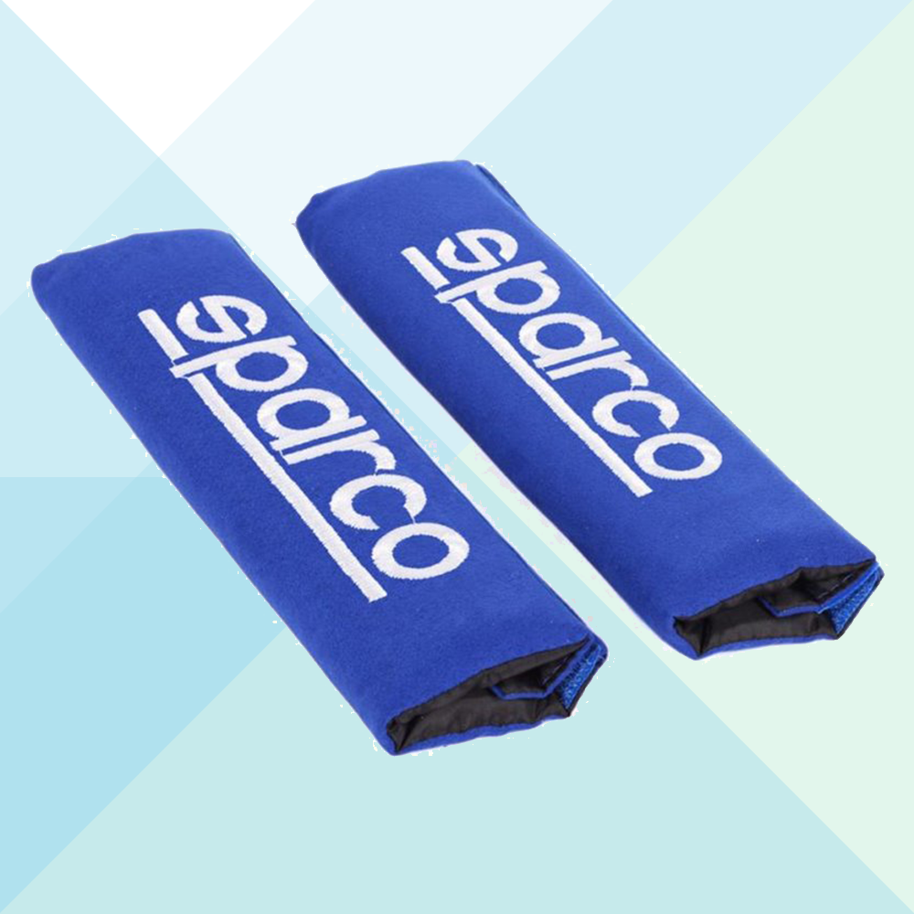 Sparco Cuscini Passacintura Blu Con Ricamo SPC1204BL (7353763168476)