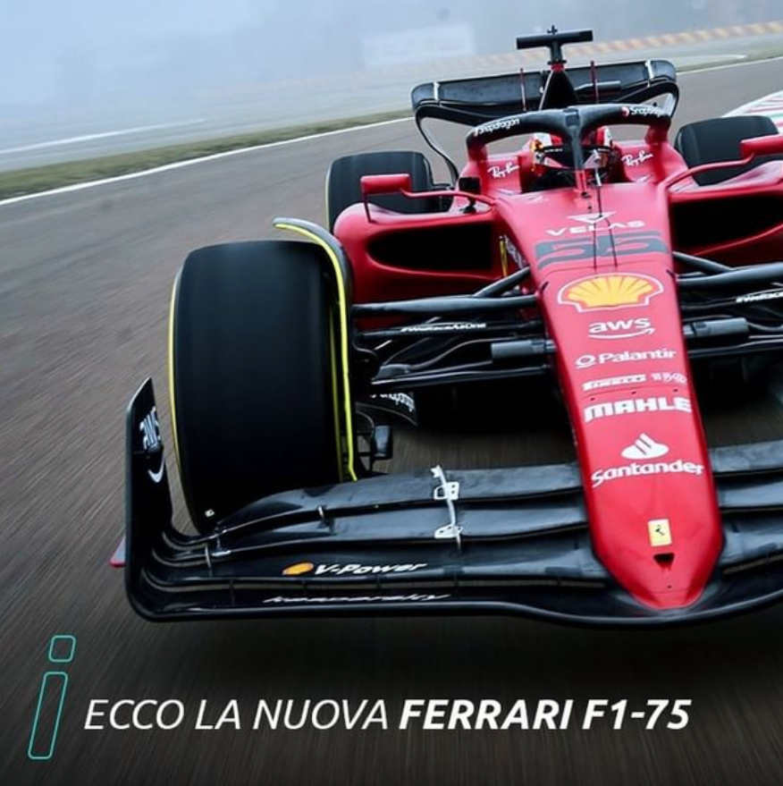 Ecco la nuova Ferrari F1-75