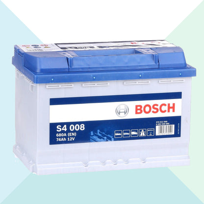 Batteria Auto Avviamento Bosch 74 Ah 680a 12v S4008 Senza Start/Stop - Foto 10