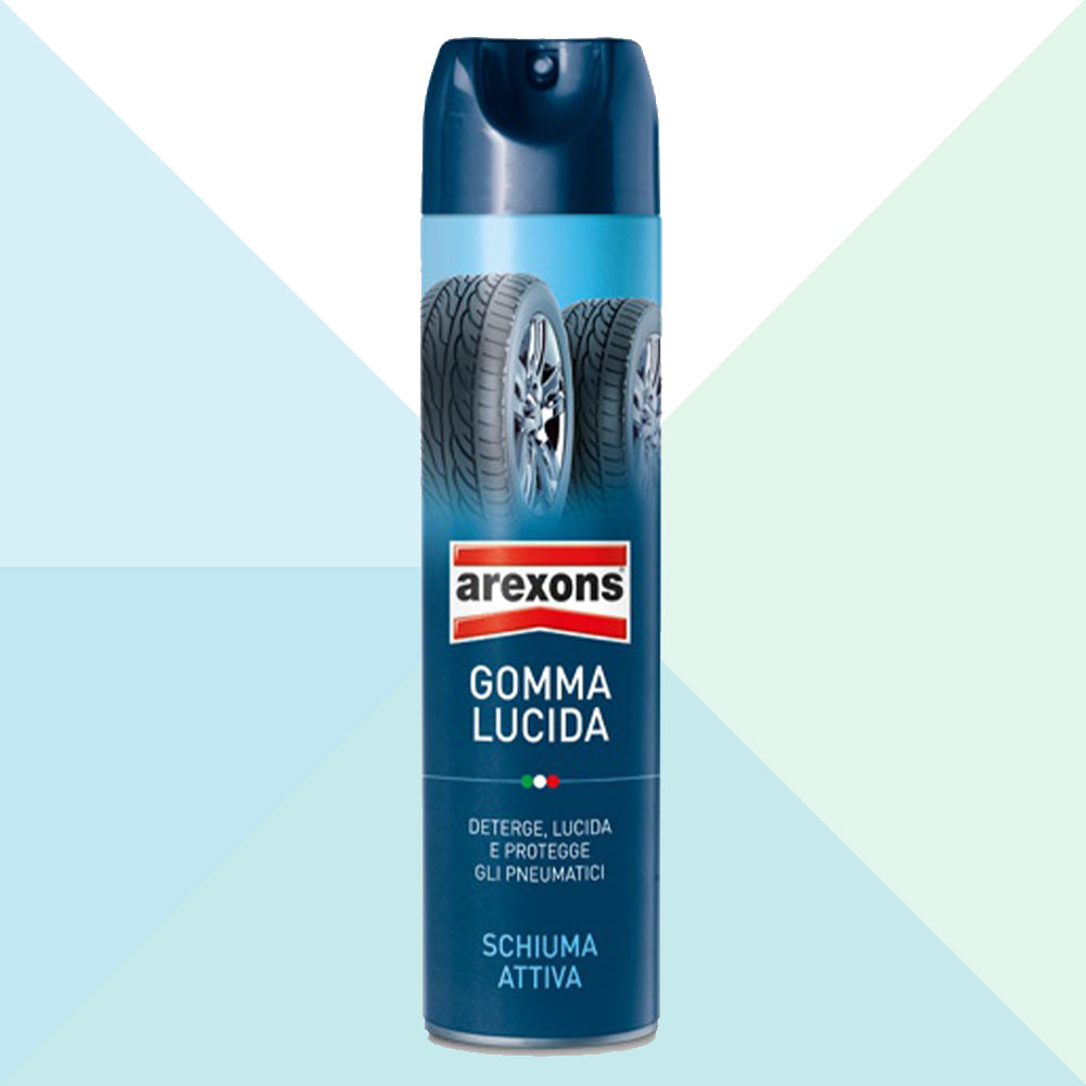 Arexons Lucida Pulisci Gomme 400ml con Schiuma Attiva Gomma Lucida Detergente 8371 (6101012480158)