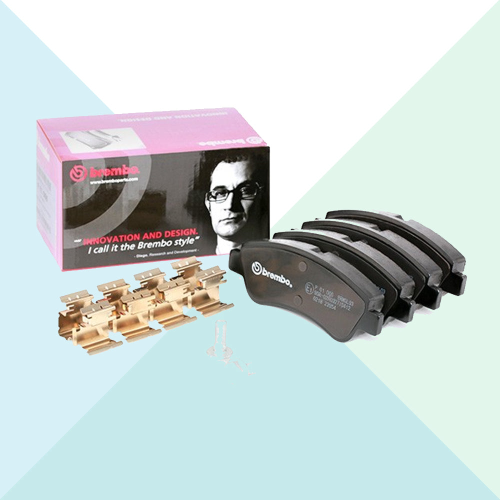 Brembo Kit Pastiglie Freno Assiale Anteriore P61066 (5901466468510)