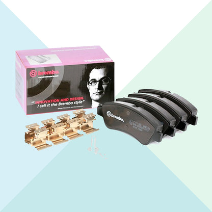 Brembo Kit Pastiglie Freno Assiale Anteriore P61066 (5901466468510)