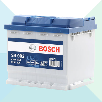 Bosch 0092S40020 Batteria Auto 12V 52Ah 470A B13 Accumulatore piombo-acido (6025471918238)