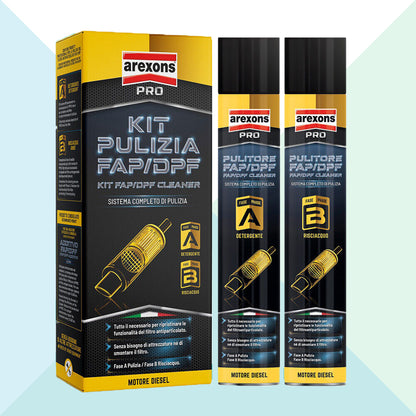 Arexons Kit Lavaggio/Pulizia Marmitta FAP/DPF & Filtro Antiparticolato 3705 (6084330684574)