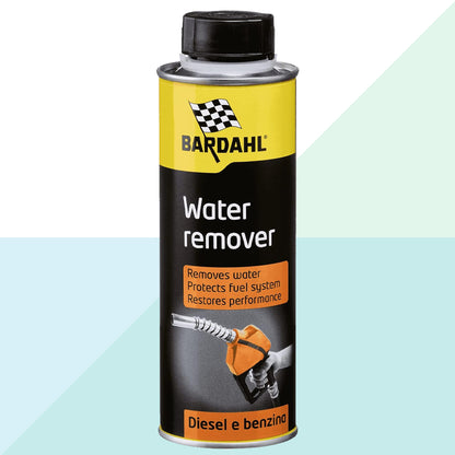 Bardahl 106023 Water Remover Additivo Carburante Auto Disperdente d'Acqua Per Gasolio & Benzina 300 ml (5671972405406)