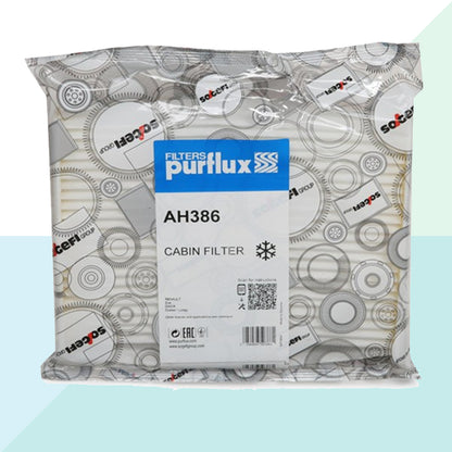 Purflux AH386 Filtro Abitacolo Filtro Particellare per Dacia Lada Nissan Renault (8937435562321)