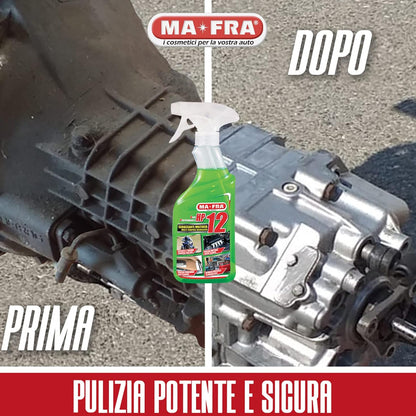 Ma-Fra H0784 HP12 Sgrassatore Universale Multiuso con Formula Attiva Adatto a Tutte le Superfici 500 ml (6044865953950)