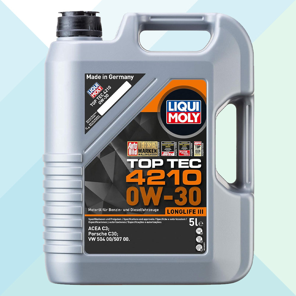 Liqui Moly 21605 Top Tec 4210 0W30 C3 Longlife III LL4 229.51 Olio Motore Auto 5 Litri (8773875859793)