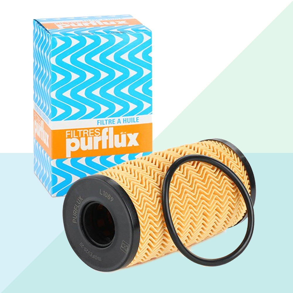 Purflux L1089 Filtro Olio Cartuccia Filtro per Dacia Mercedes Nissan Renault (8937136914769)
