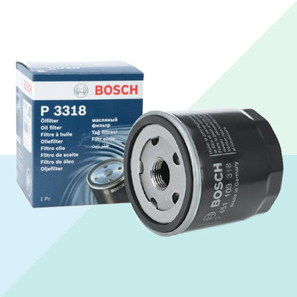 Bosch Filtro Olio Filtro ad Avvitamento Audi A2 Skoda Volkswagen 0451103318 (8603009548625)