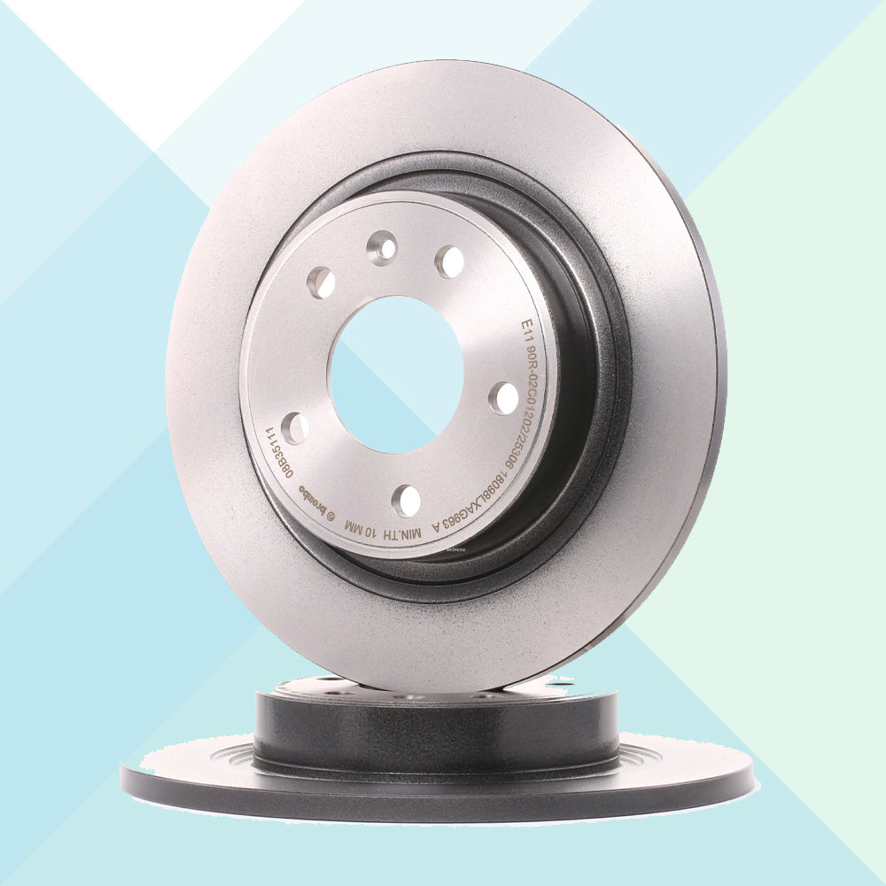Brembo Coppia Dischi Freno Coated Disc Line Posteriori 08.B351.11 (5901466566814)