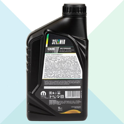 Selenia 70253EC8EU Olio Motore Originale 0W30 WR Forward C2 Diesel Euro 6 Multijet 1 Litro (6059799412894)