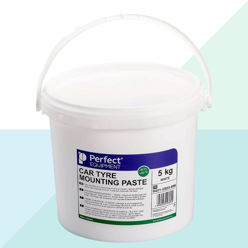 Wegmann 0401-0023-096 Pasta Montaggio Pneumatici Bianca per Gomme Auto e Moto 5 Kg (9886641389905)