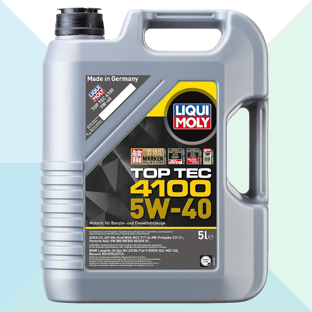 Liqui Moly Kit Top Tec 4100 5W40 C3 BMW Olio Motore Sintetico 5 LT + Ceratec 9511+3721 (9081167020369)