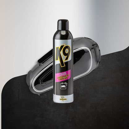 Bardahl 645028 K9 Lucidante Superiore Spray Carene Moto Schiumoso Plastiche e Gomme (8781228245329)