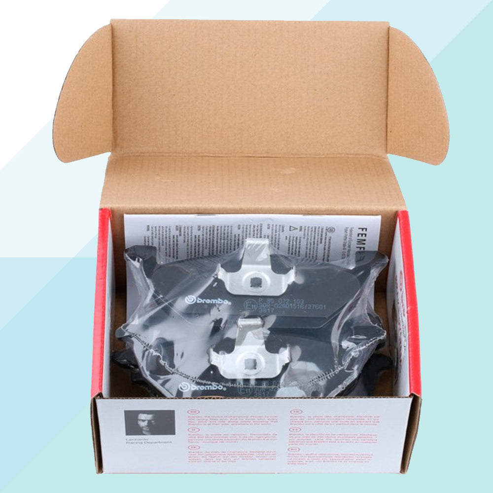 Brembo Kit Pastiglie Freno Assiale Anteriore P85072 (5901466042526)