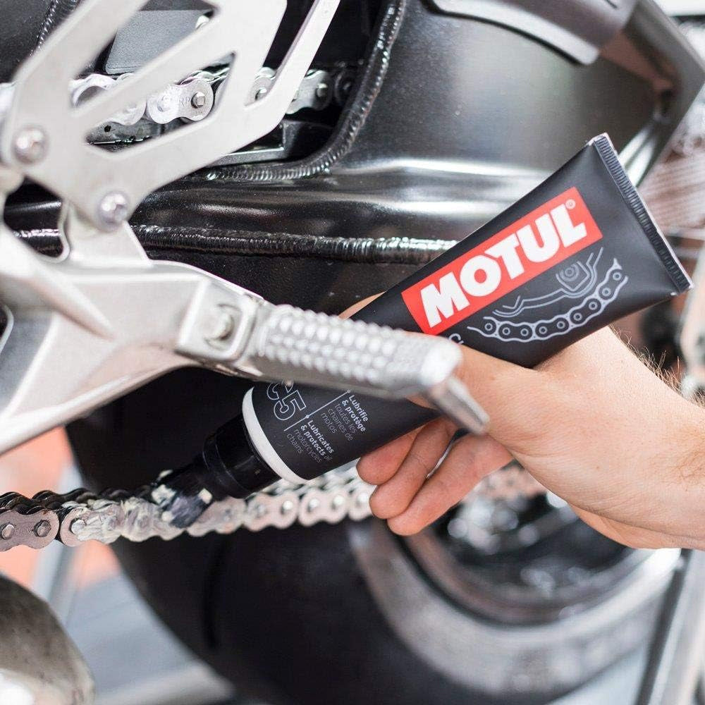 Motul Grasso Pasta Bianca C5 Lubrificante Catena Chain Paste Con Pennello Top 106513 (7718897483996)