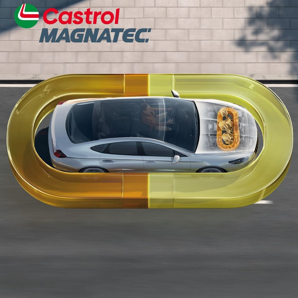 Castrol Magnatec 15F621 Olio Motore Auto 5W40 C3 BMW LL 04 Fiat 9.55535-S2 1 Litro (9786269991249)