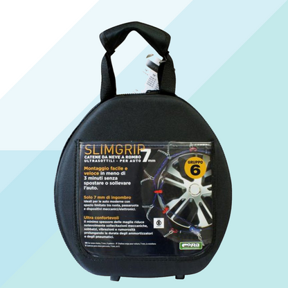 Cora Catene da Neve per Auto Slimgrip 7 mm Gruppo 9,5 0001427095 (7002691502238)